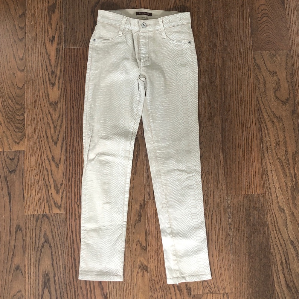 James jeans snake skin effect jeans “Zoe”